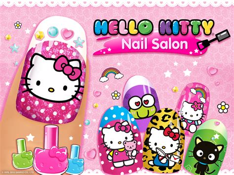 hello kitty nail salon